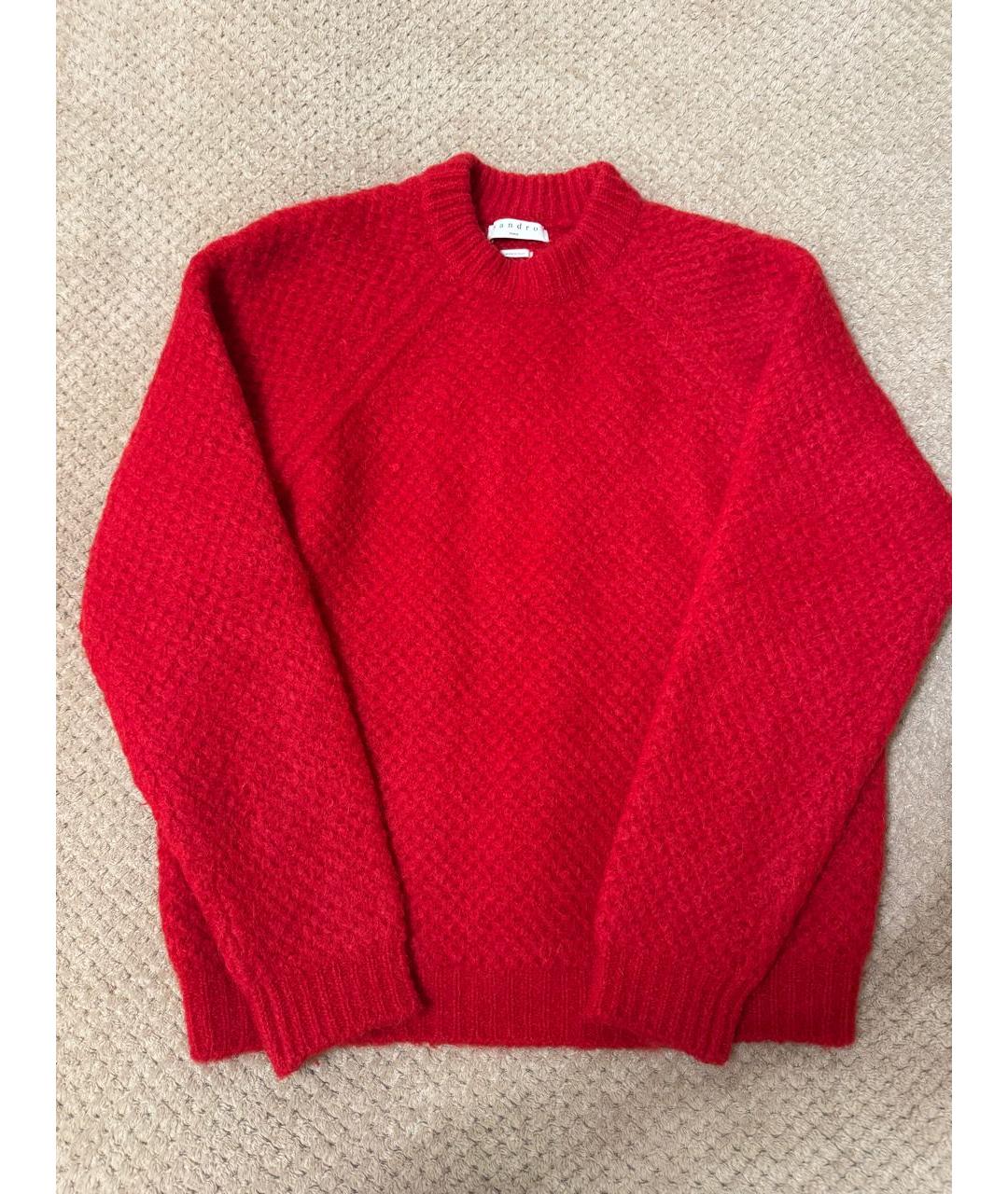 SANDRO Красный джемпер / свитер, фото 7