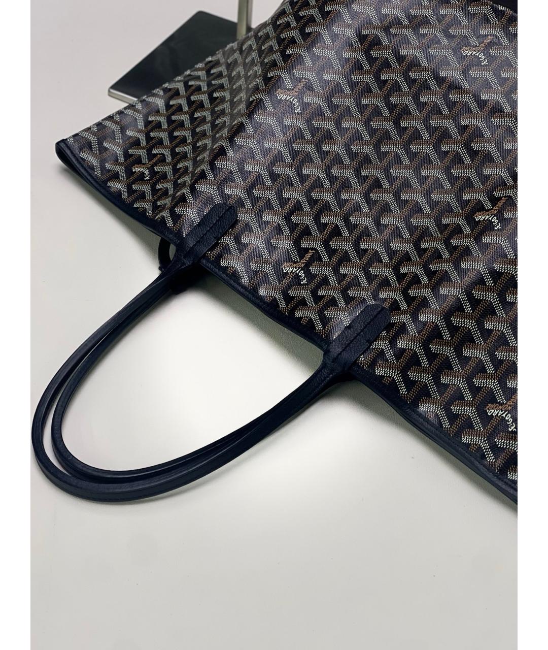 GOYARD Черная сумка тоут, фото 4