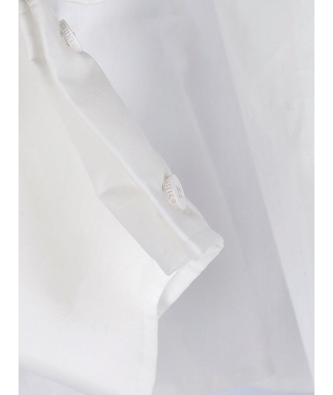 THE ATTICO Белая хлопковая рубашка, фото 5