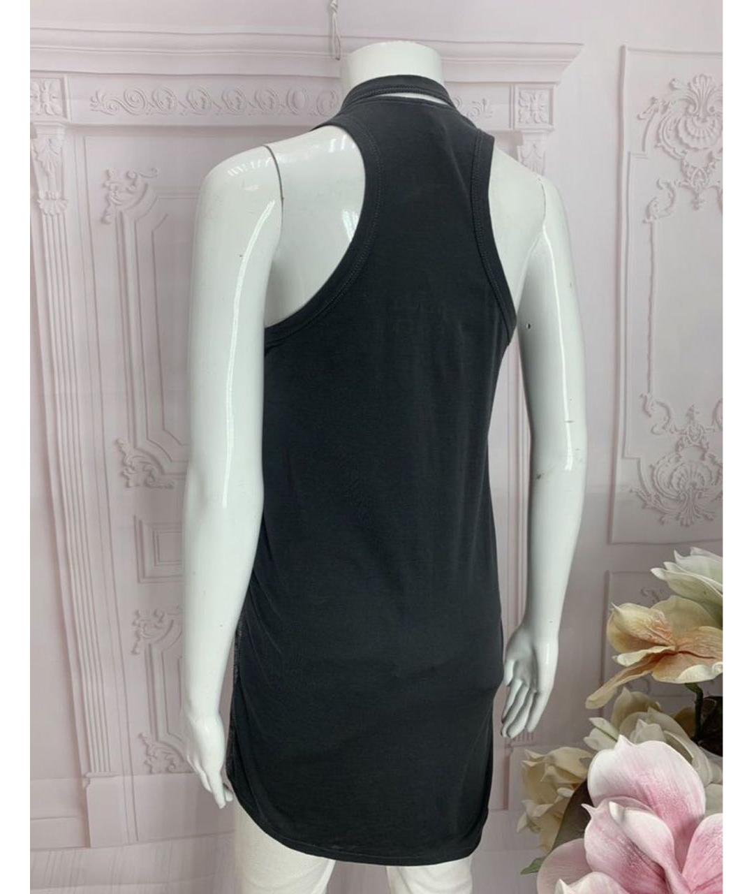 NUDE Серая шелковая майка, фото 6