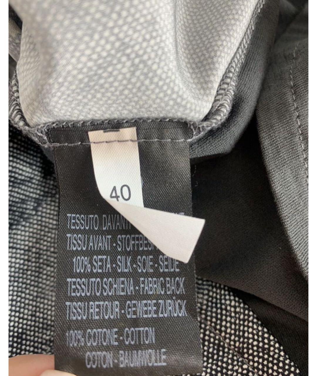 NUDE Серая шелковая майка, фото 4