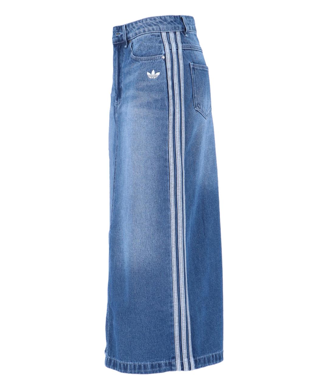 ADIDAS Синяя юбка макси, фото 3
