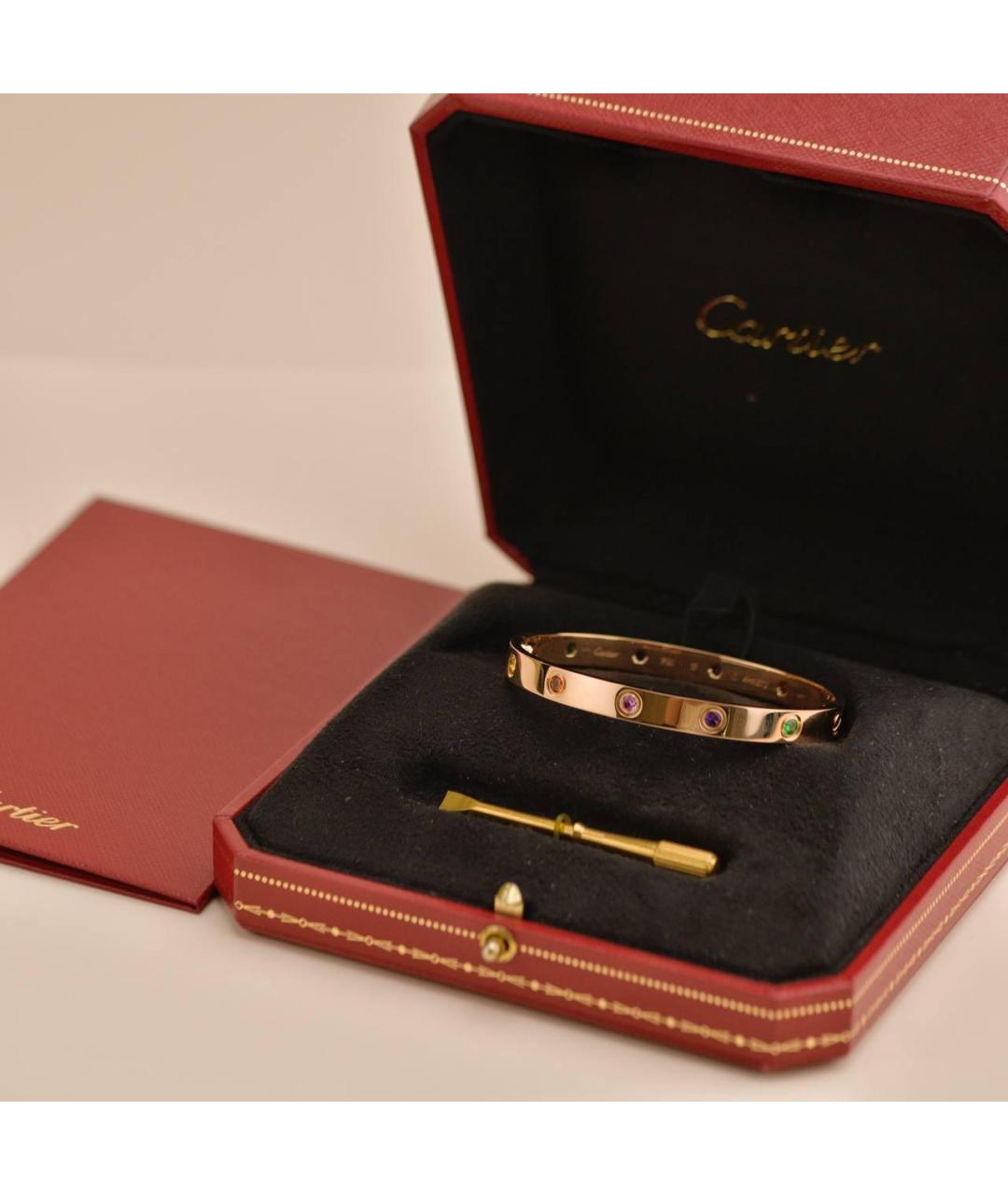 CARTIER Золотой браслет из розового золота, фото 2