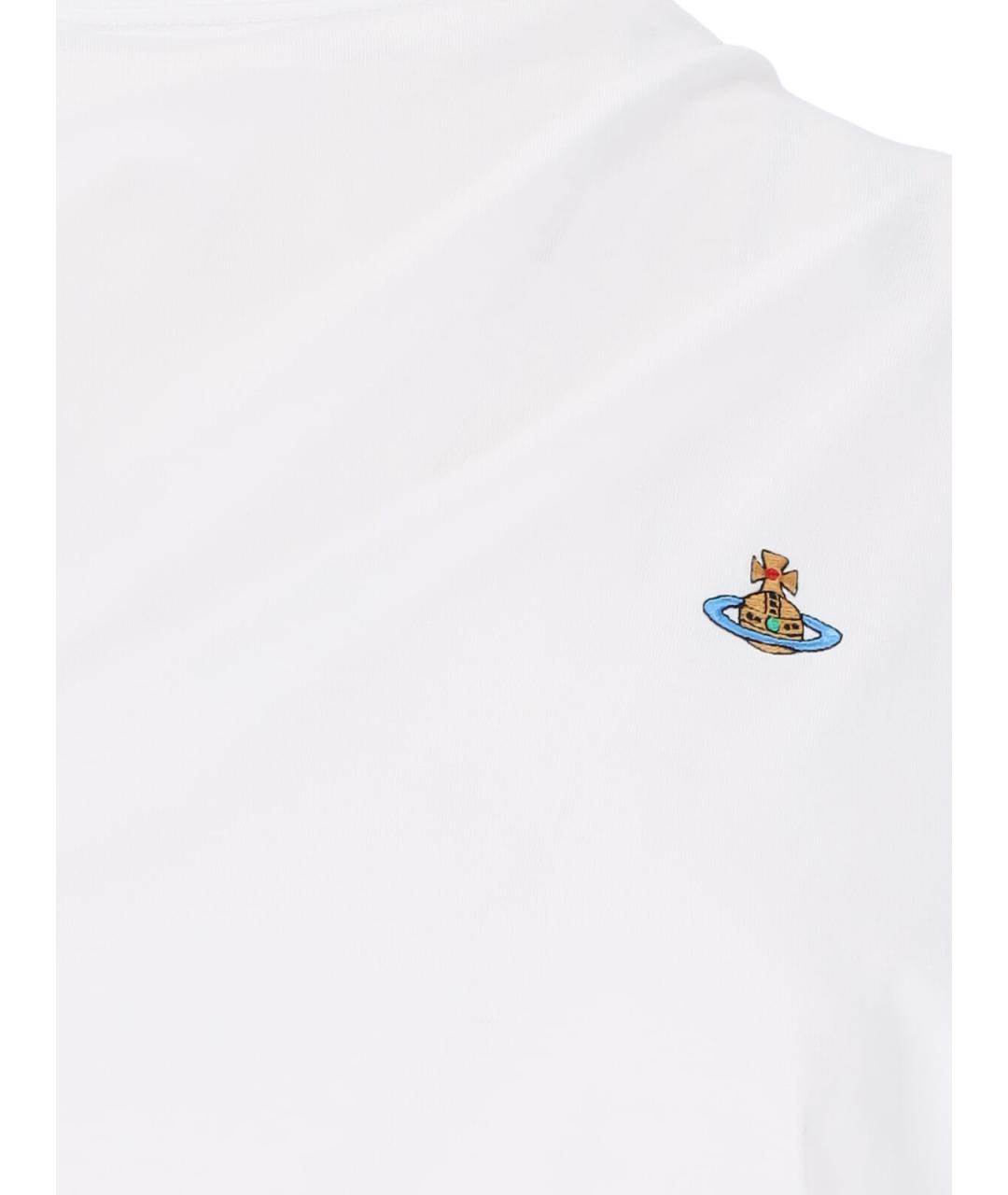 VIVIENNE WESTWOOD Белая майка, фото 3