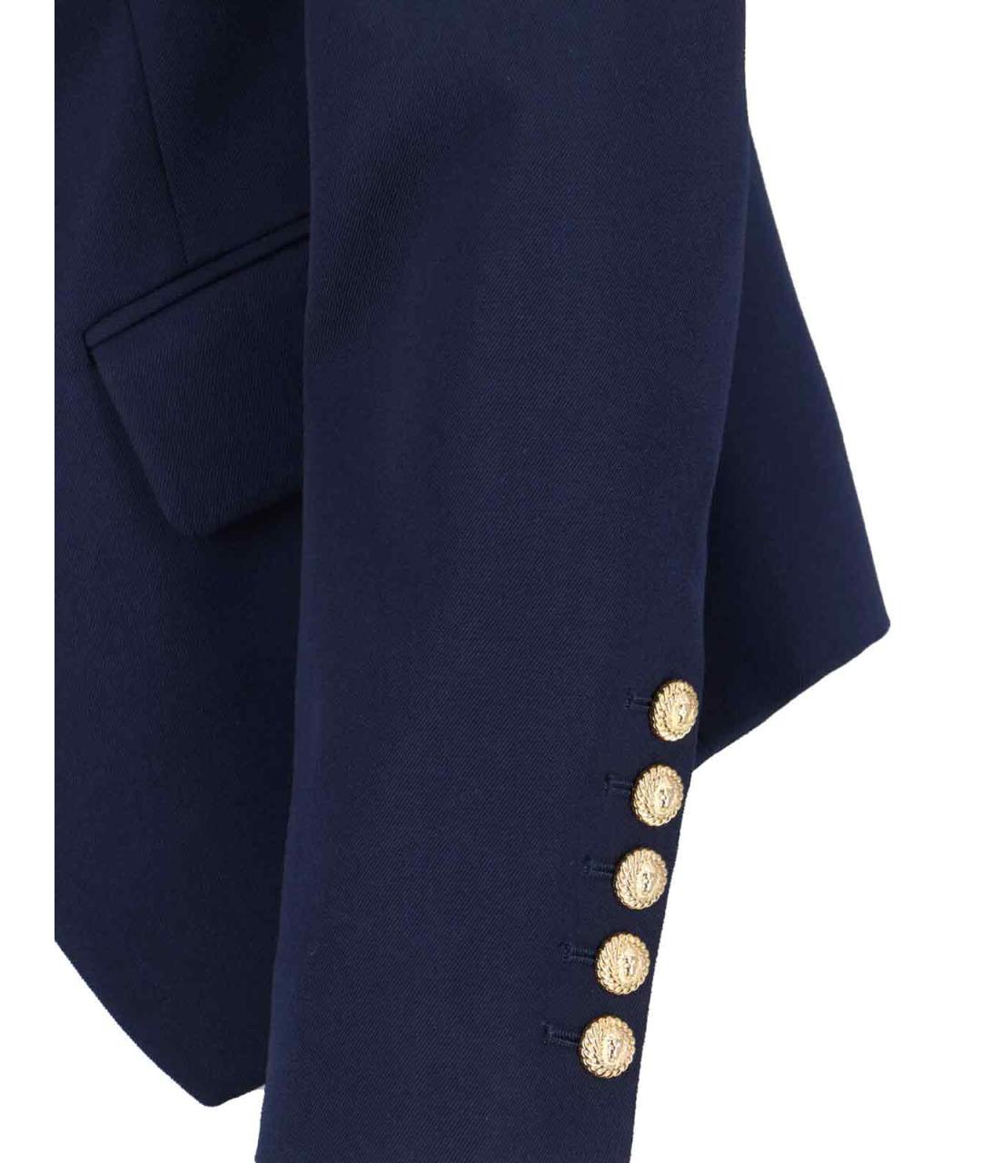 BALMAIN Синий жакет/пиджак, фото 4