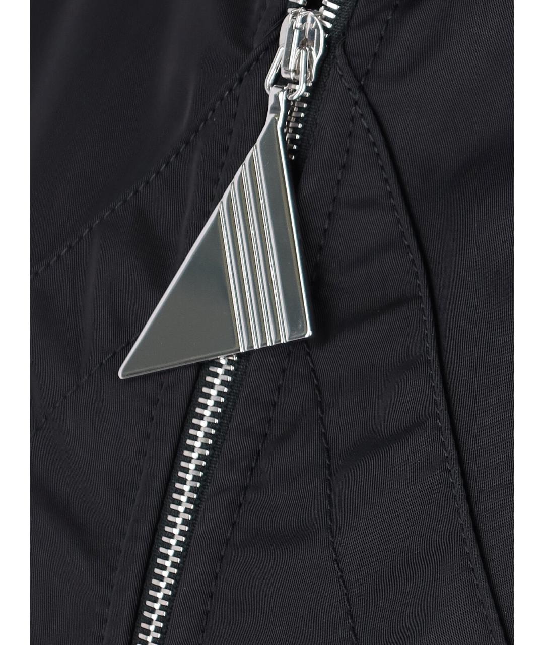 THE ATTICO Черная полиэстеровая куртка, фото 4