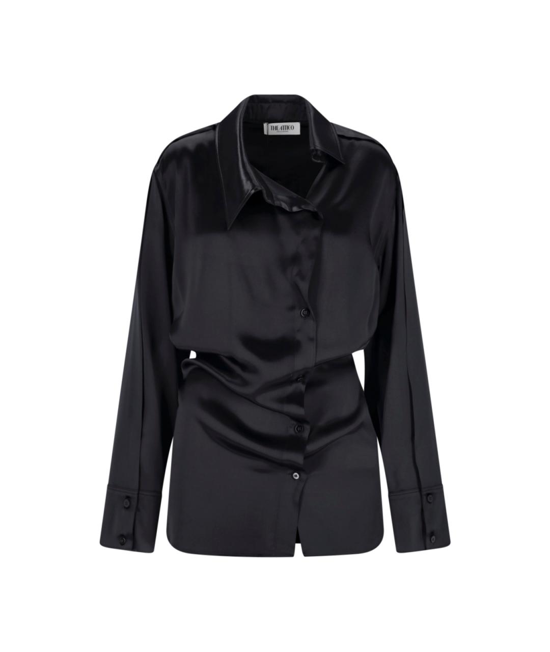 THE ATTICO Черное коктейльное платье, фото 1