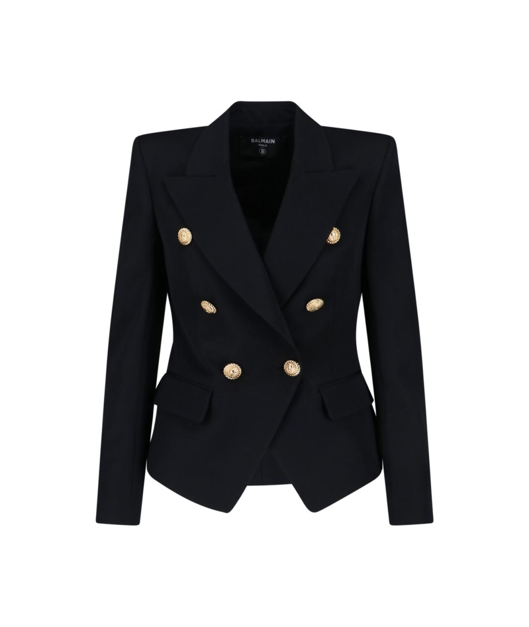 BALMAIN Черный жакет/пиджак, фото 1