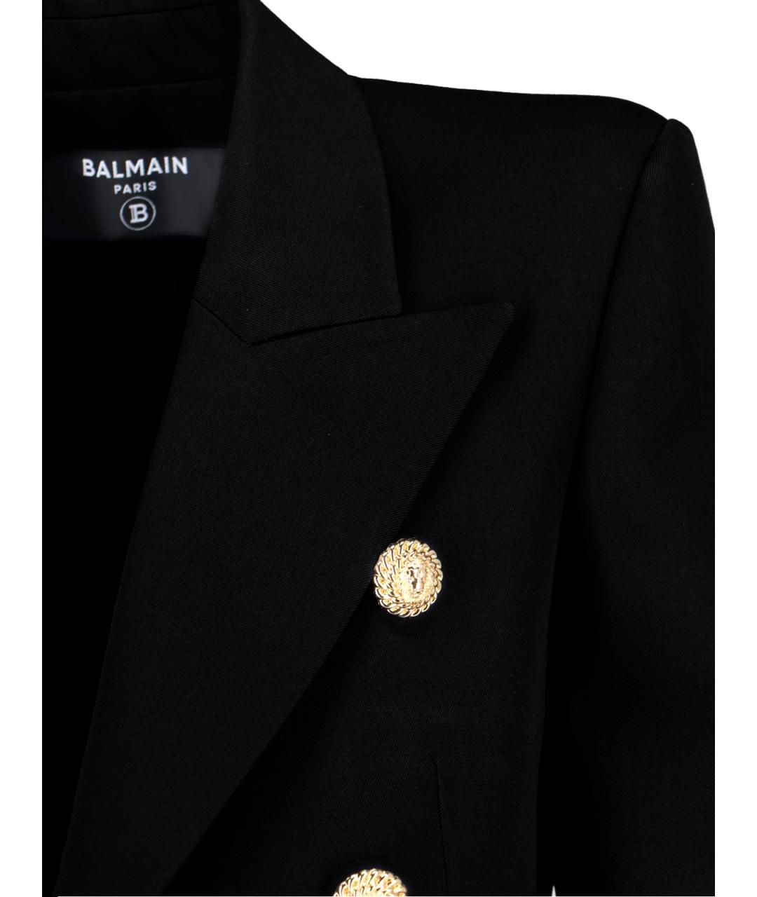 BALMAIN Черный жакет/пиджак, фото 5