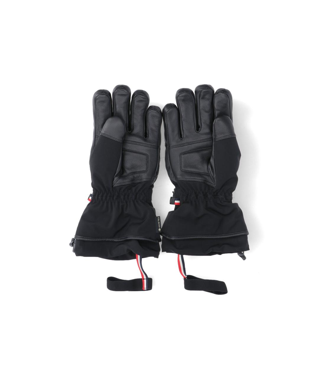 MONCLER GRENOBLE Черные перчатки, фото 2
