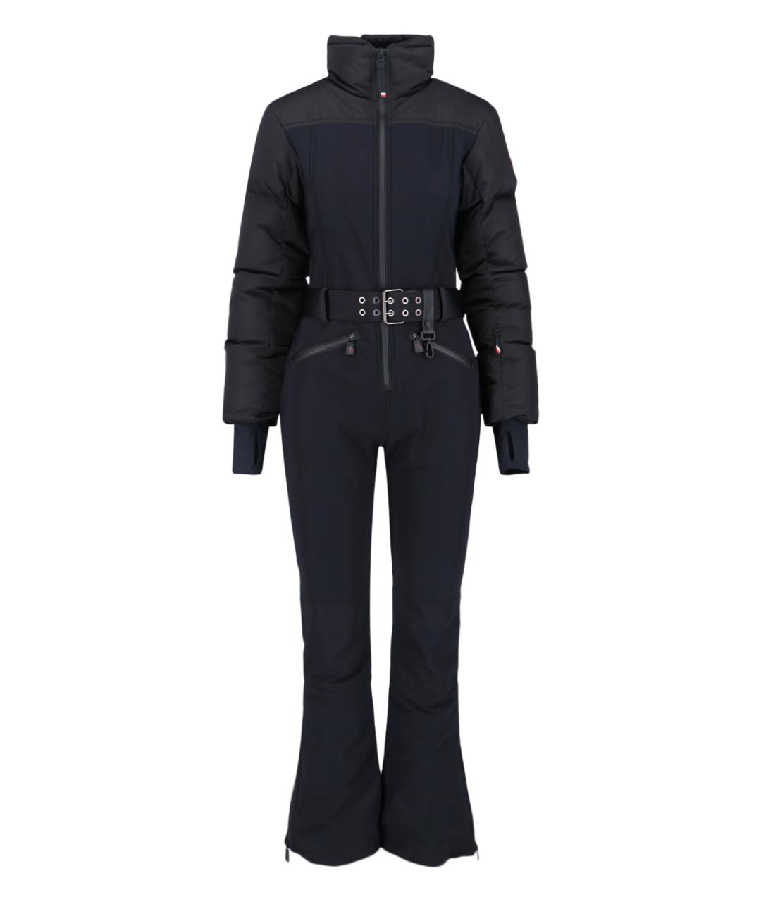 MONCLER GRENOBLE Черный полиэстеровый комбинезон, фото 1