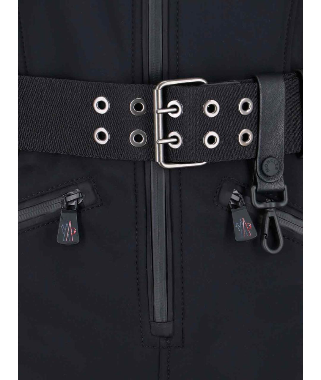 MONCLER GRENOBLE Черный полиэстеровый комбинезон, фото 3