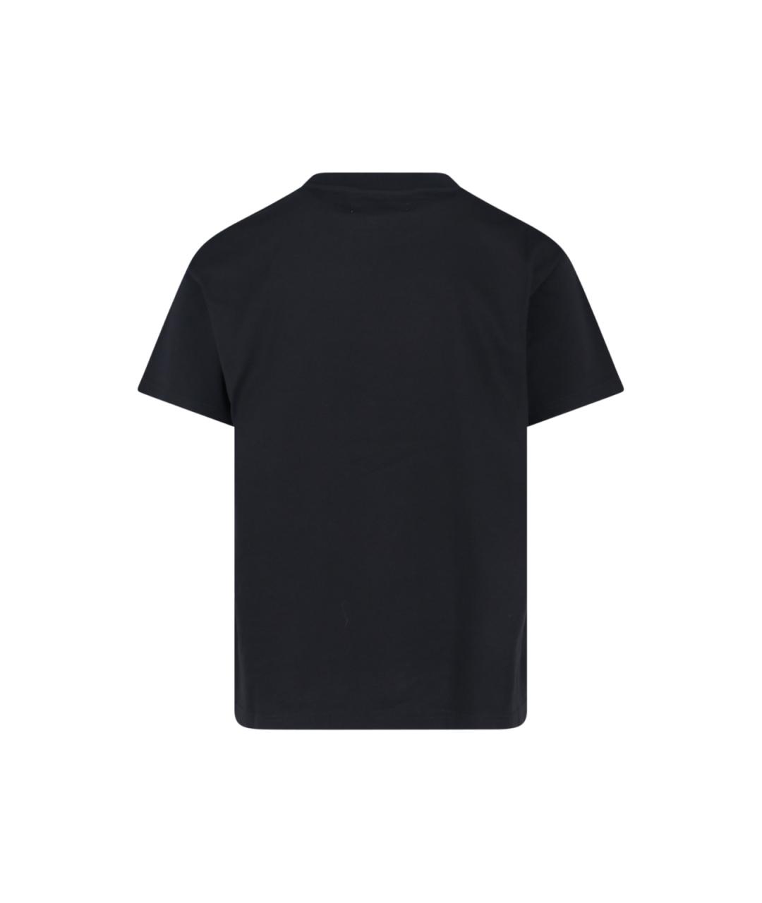 VIVIENNE WESTWOOD Черная хлопковая футболка, фото 2