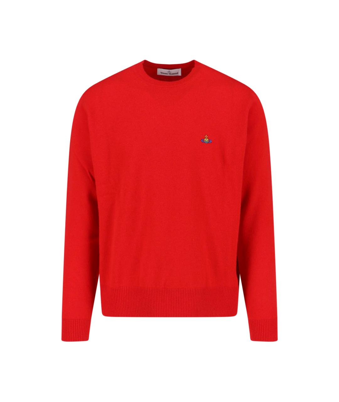 VIVIENNE WESTWOOD Красный шерстяной джемпер / свитер, фото 1