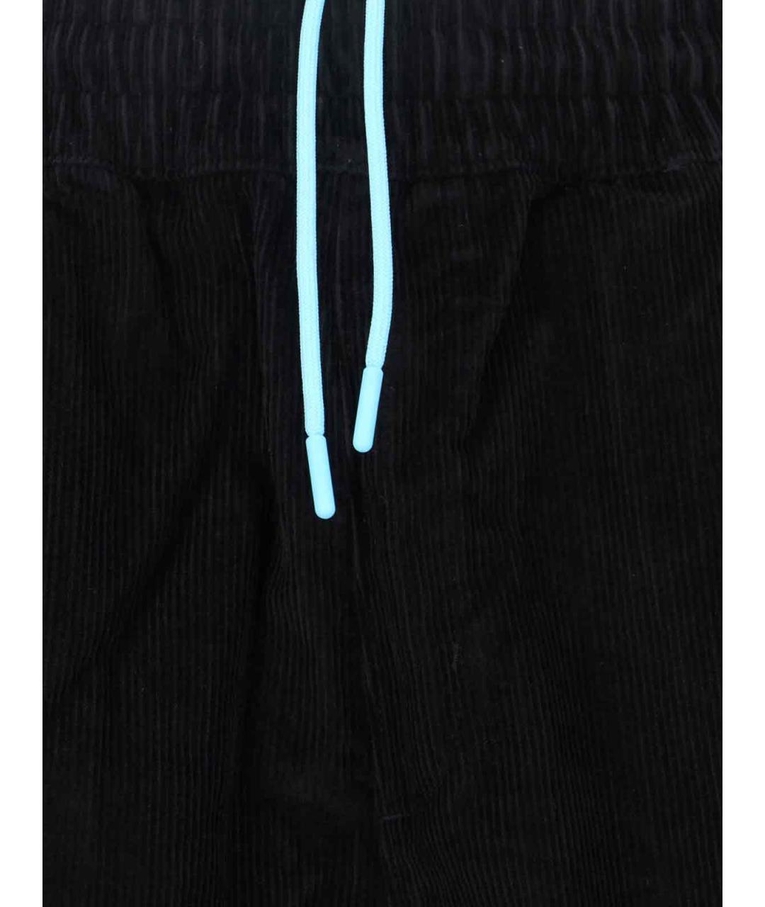 ADIDAS Черные хлопковые повседневные брюки, фото 5