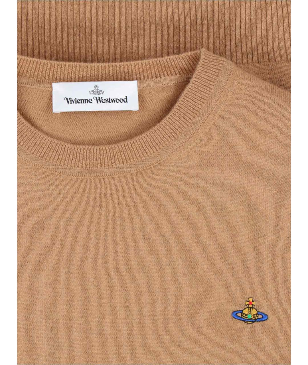 VIVIENNE WESTWOOD Коричневый джемпер / свитер, фото 3