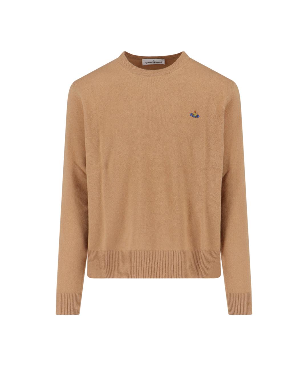 VIVIENNE WESTWOOD Коричневый джемпер / свитер, фото 1