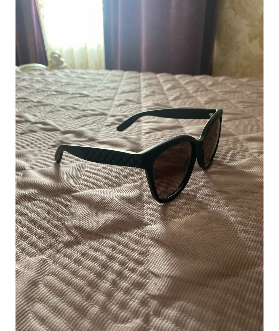 BOTTEGA VENETA Черные солнцезащитные очки, фото 2