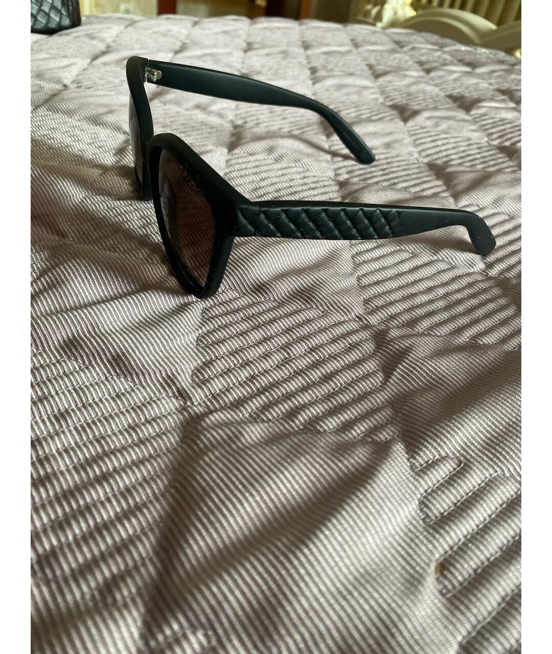 BOTTEGA VENETA Черные солнцезащитные очки, фото 3