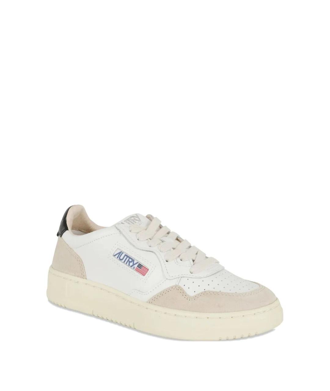 AUTRY Белые кожаные кеды, фото 2