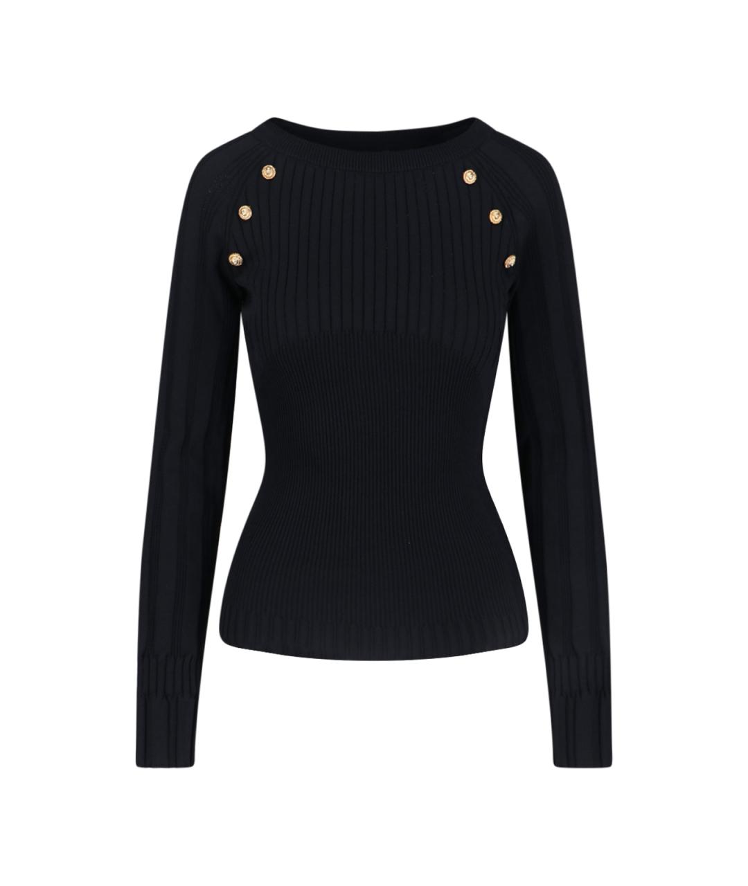 BALMAIN Черный джемпер / свитер, фото 1