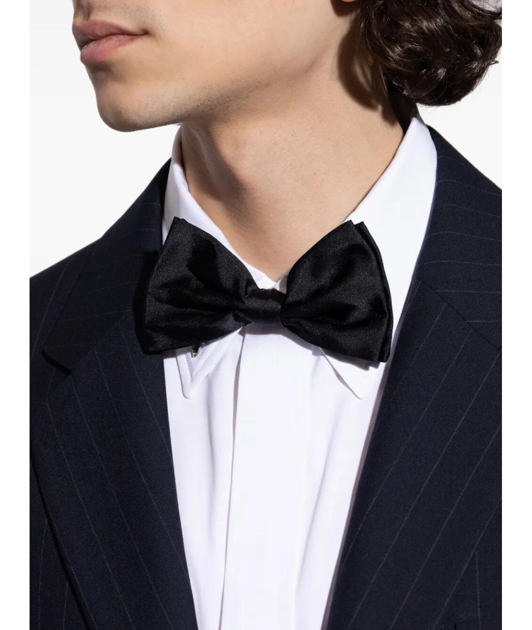 DOLCE&GABBANA Черная шелковая бабочка, фото 2