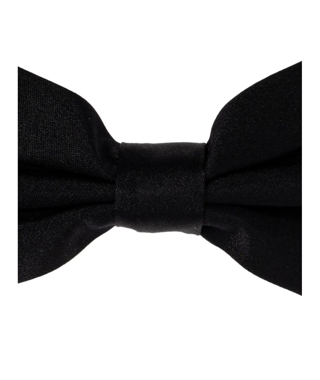 DOLCE&GABBANA Черная шелковая бабочка, фото 3