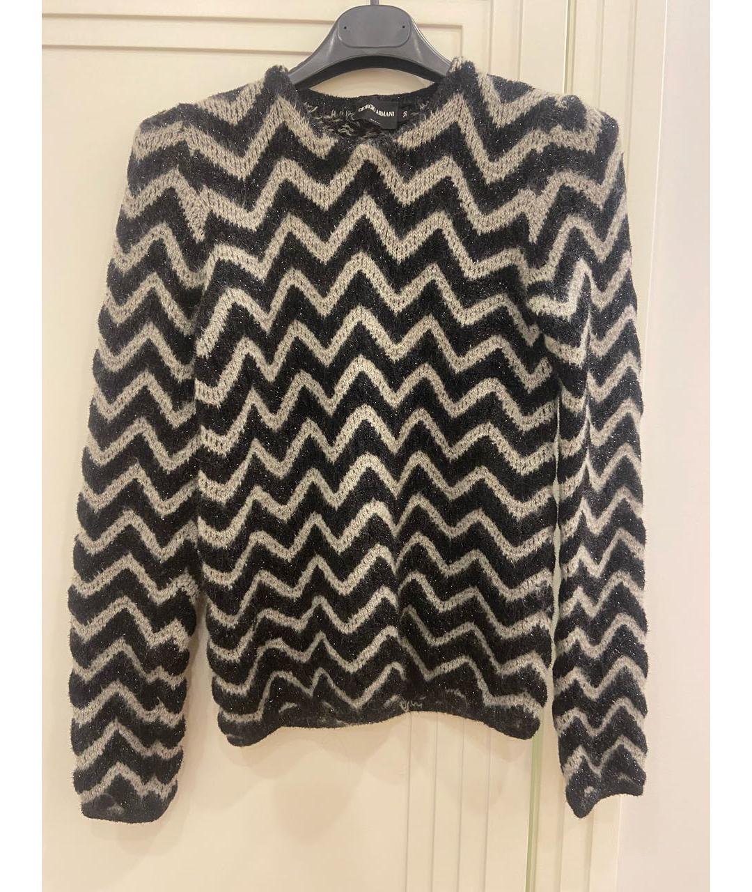 EMPORIO ARMANI Черный джемпер / свитер, фото 7