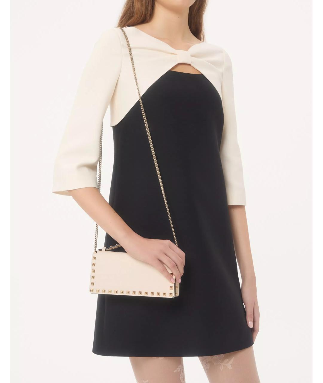 VALENTINO Бежевая сумка через плечо, фото 6