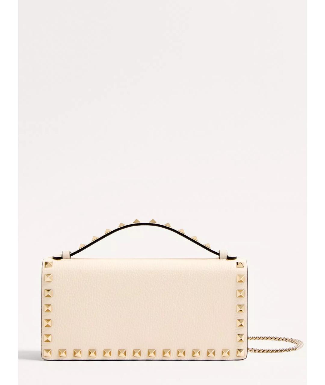 VALENTINO Бежевая сумка через плечо, фото 5
