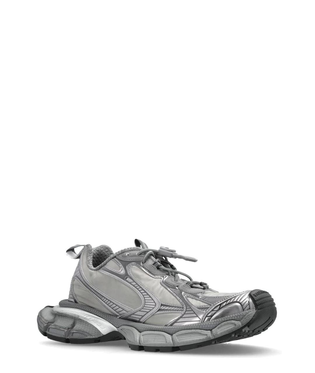 BALENCIAGA Серые синтетические кроссовки, фото 2