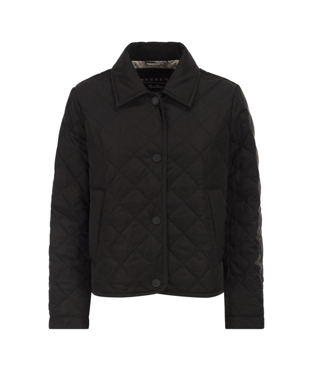 WEEKEND MAX MARA Черная полиэстеровая куртка, фото 1