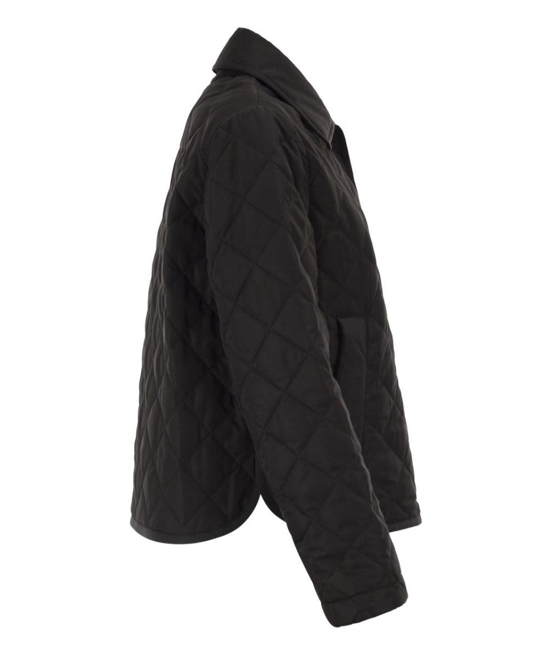 WEEKEND MAX MARA Черная полиэстеровая куртка, фото 3