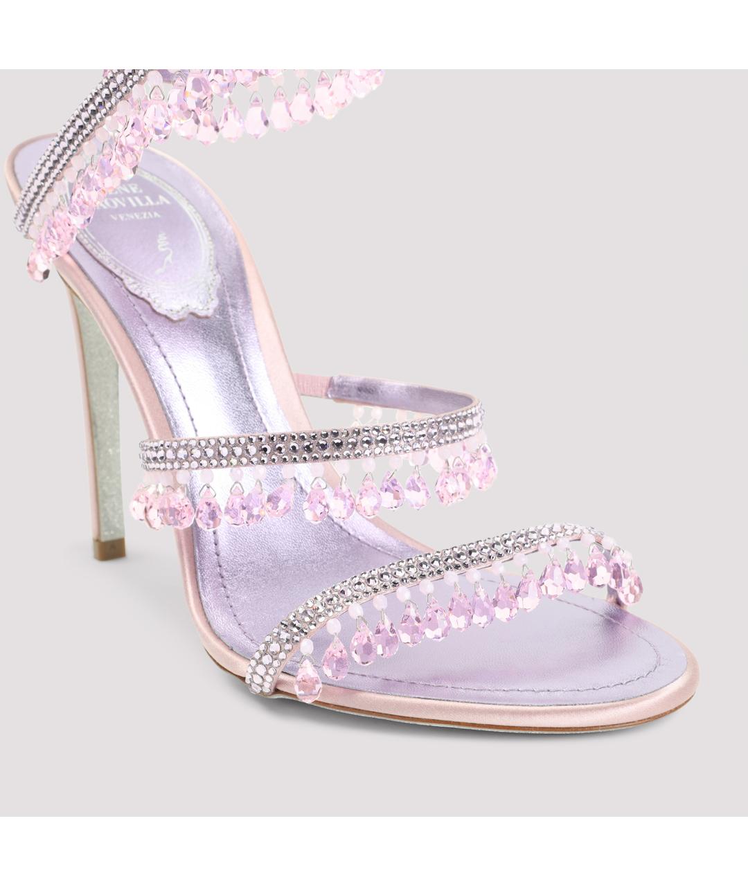 RENE CAOVILLA Кожаные сандалии, фото 3