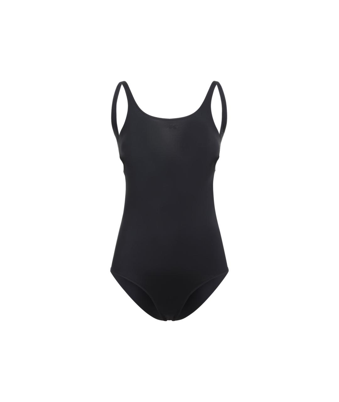 COURREGES Черный полиамидовый купальник, фото 1