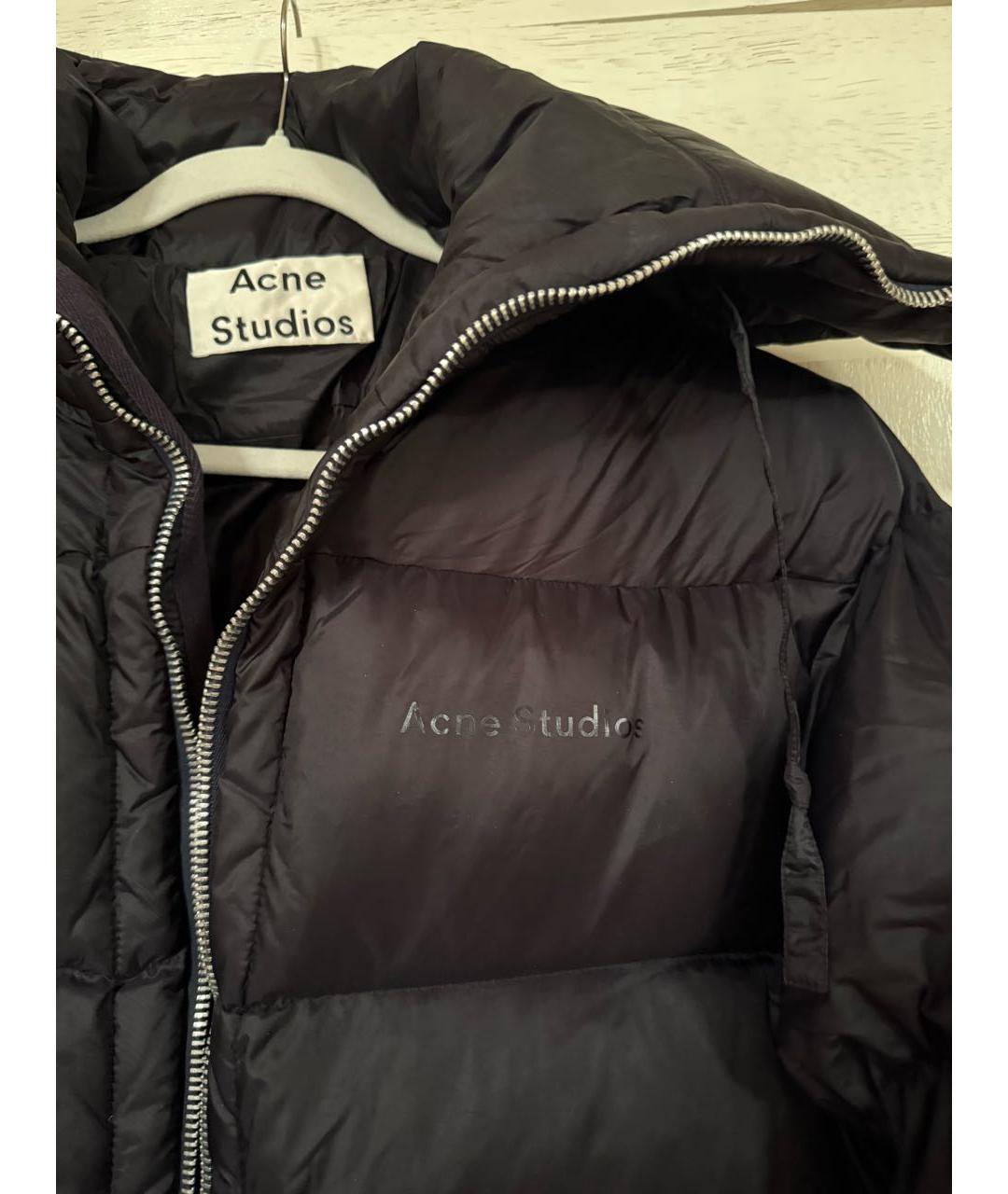 ACNE STUDIOS Черный пуховик, фото 2