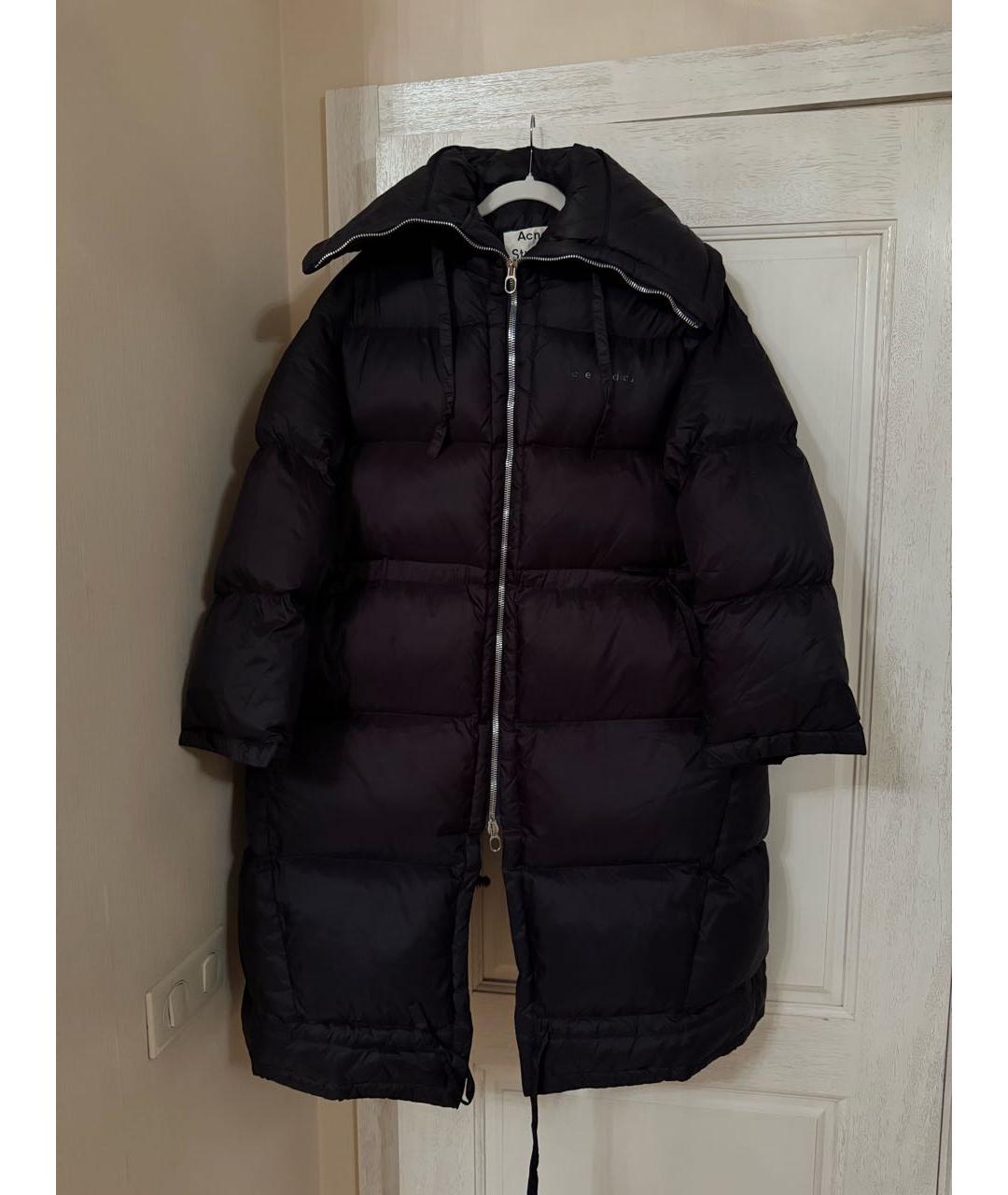 ACNE STUDIOS Черный пуховик, фото 5