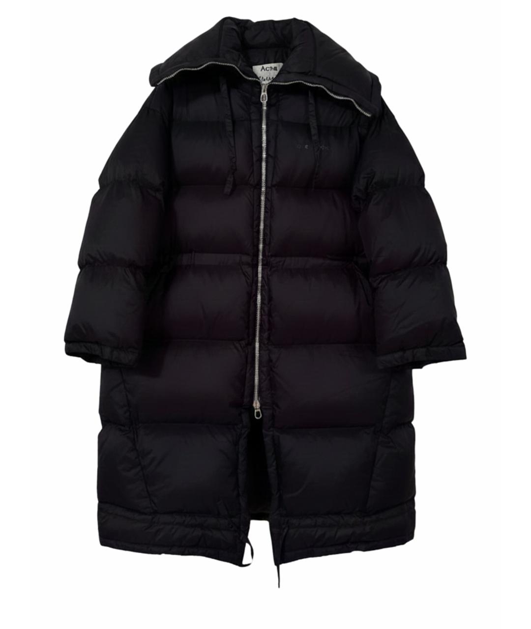 ACNE STUDIOS Черный пуховик, фото 1