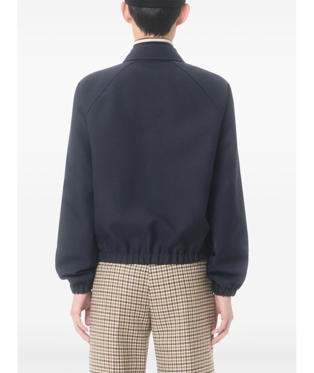 VALENTINO Синяя шерстяная куртка, фото 3