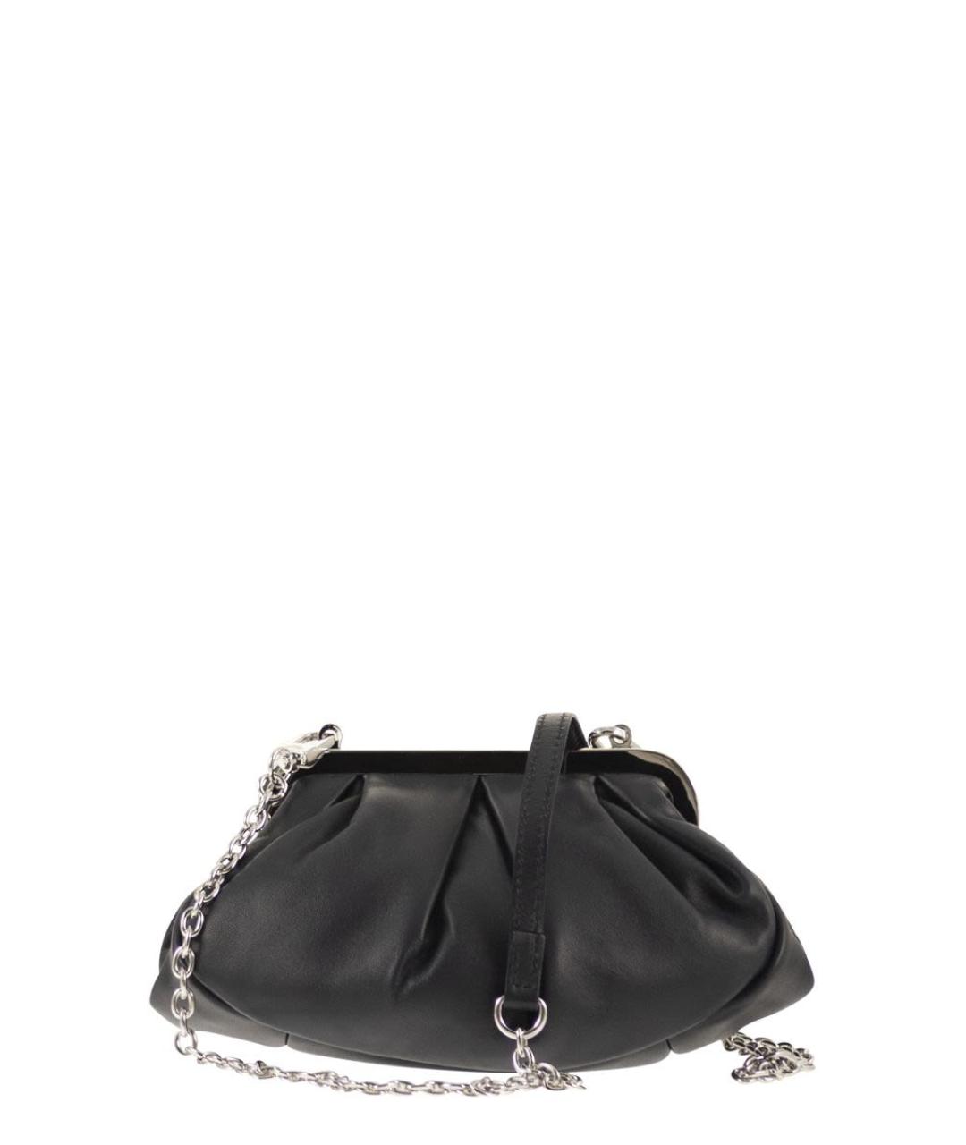 WEEKEND MAX MARA Черная сумка с короткими ручками, фото 2