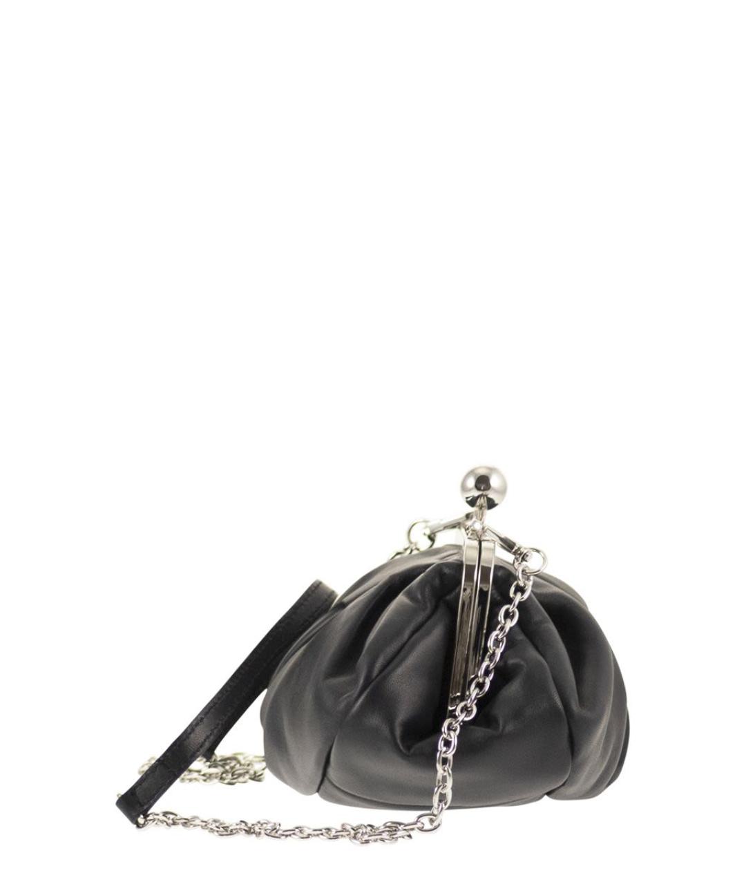 WEEKEND MAX MARA Черная сумка с короткими ручками, фото 3