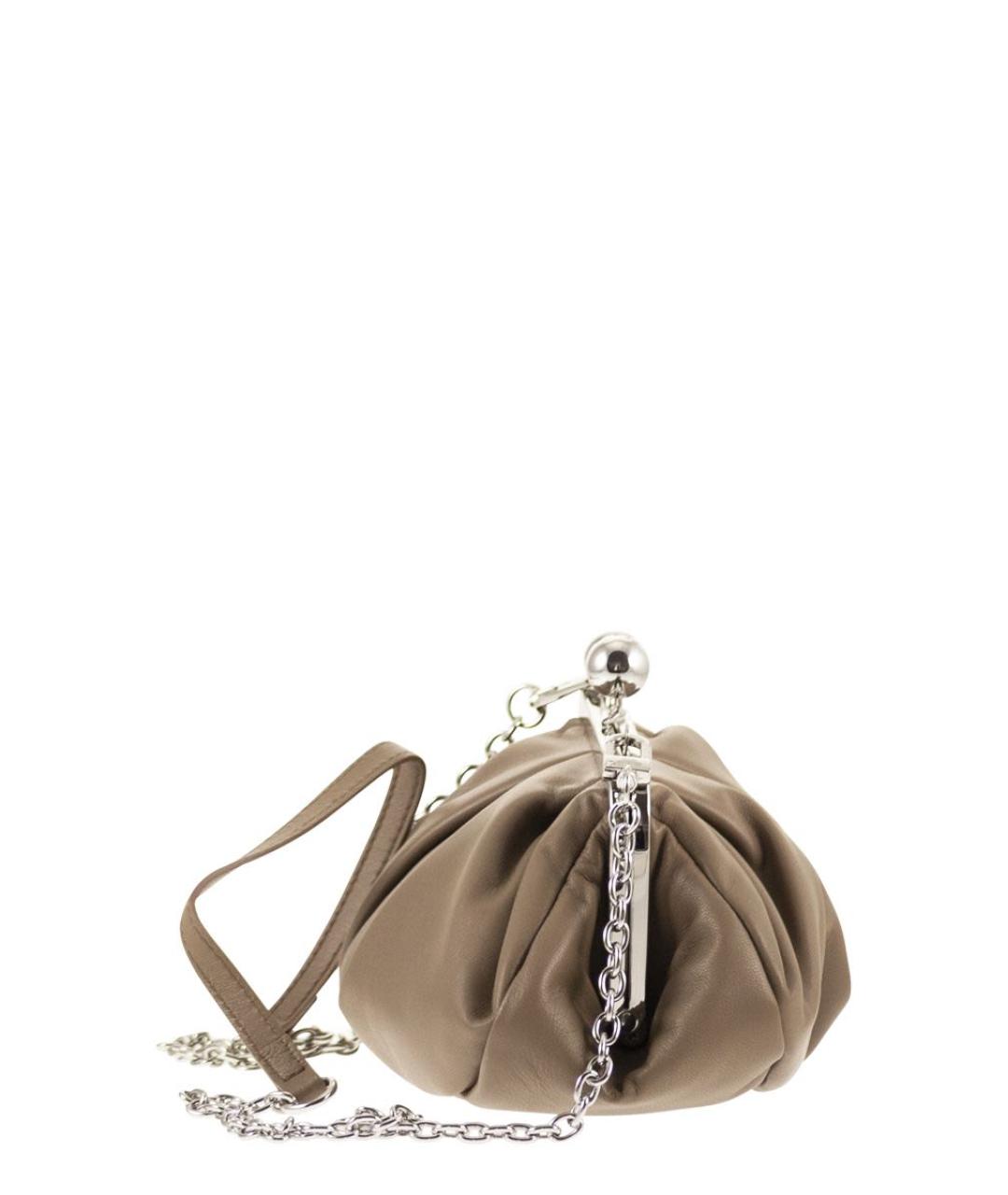 WEEKEND MAX MARA Бежевая сумка с короткими ручками, фото 3