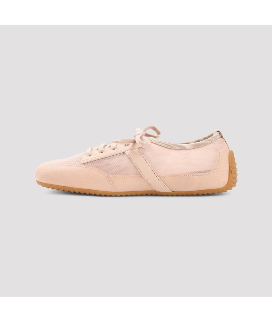 GIVENCHY Розовые синтетические кроссовки, фото 2