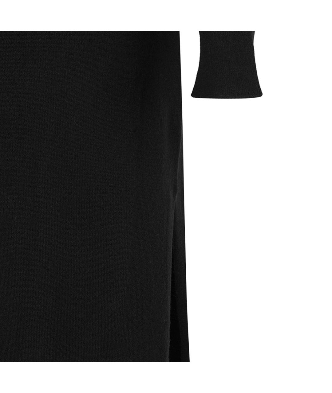 GIVENCHY Черное кашемировое повседневное платье, фото 4