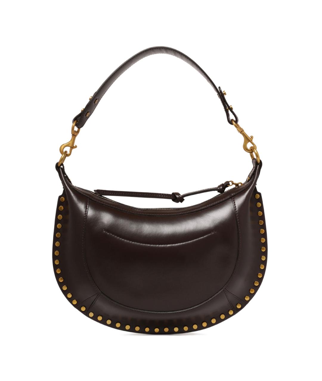 ISABEL MARANT Коричневая кожаная сумка через плечо, фото 2