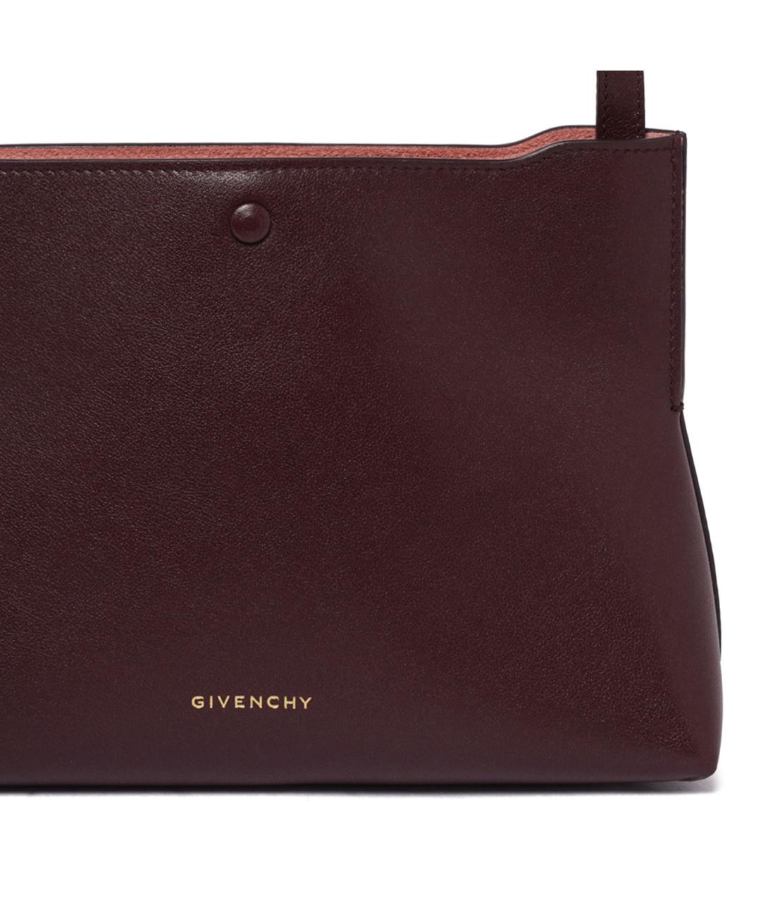 GIVENCHY Фиолетовая кожаная сумка через плечо, фото 4