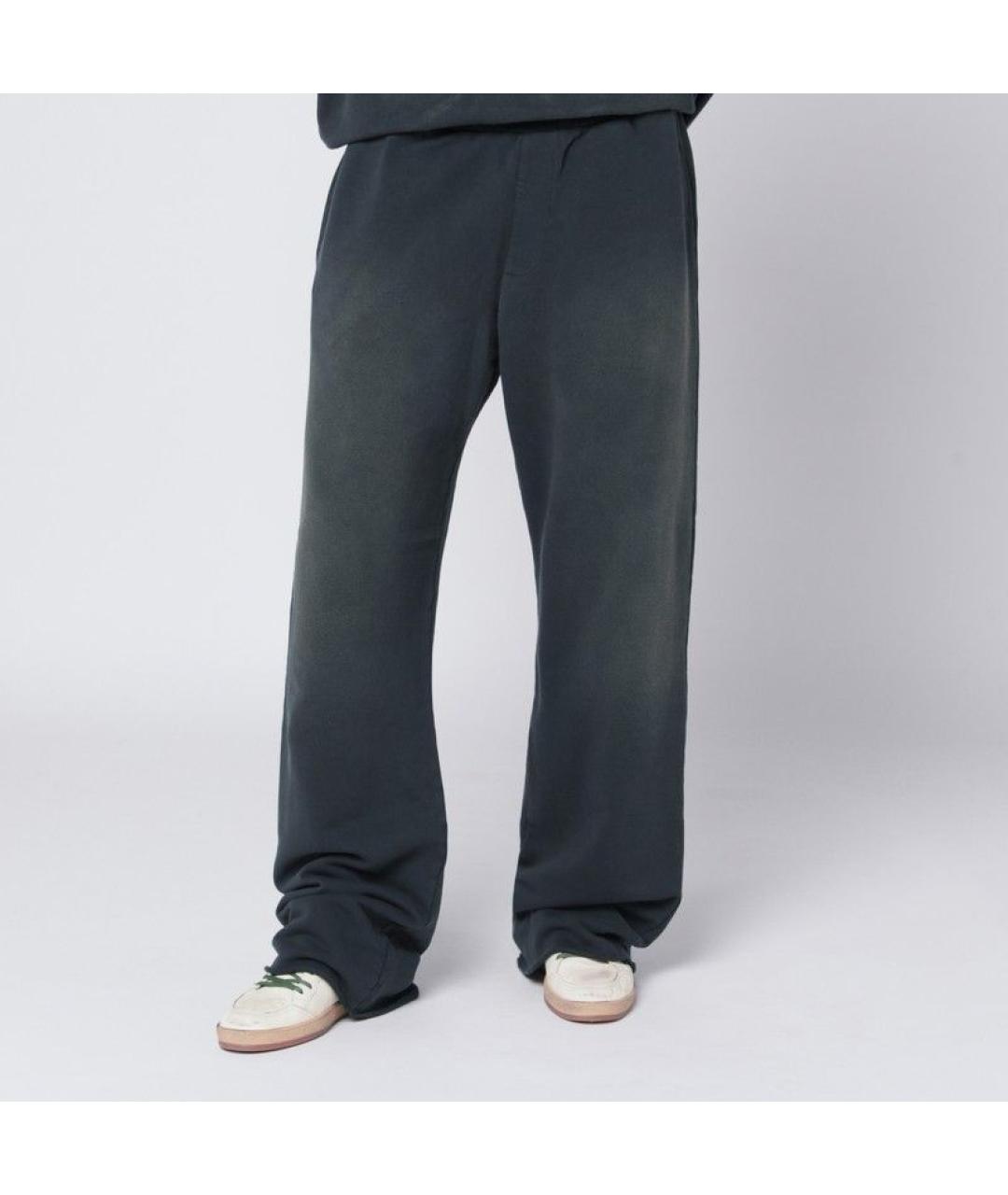 GOLDEN GOOSE DELUXE BRAND Мульти хлопковые повседневные брюки, фото 2