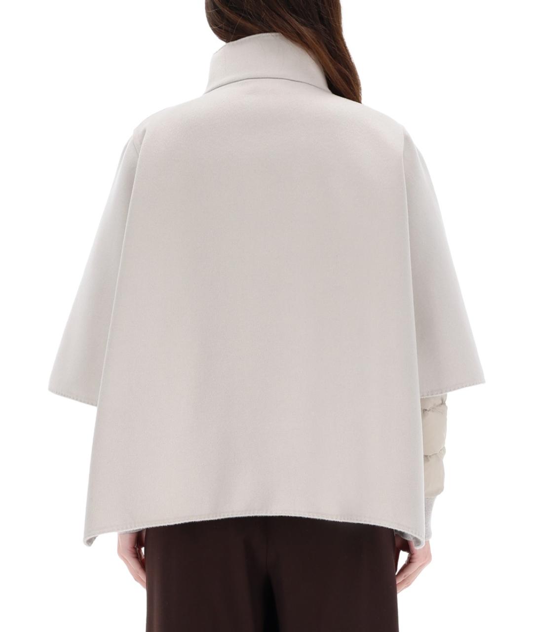 MOORER Бежевое шерстяное пальто, фото 2