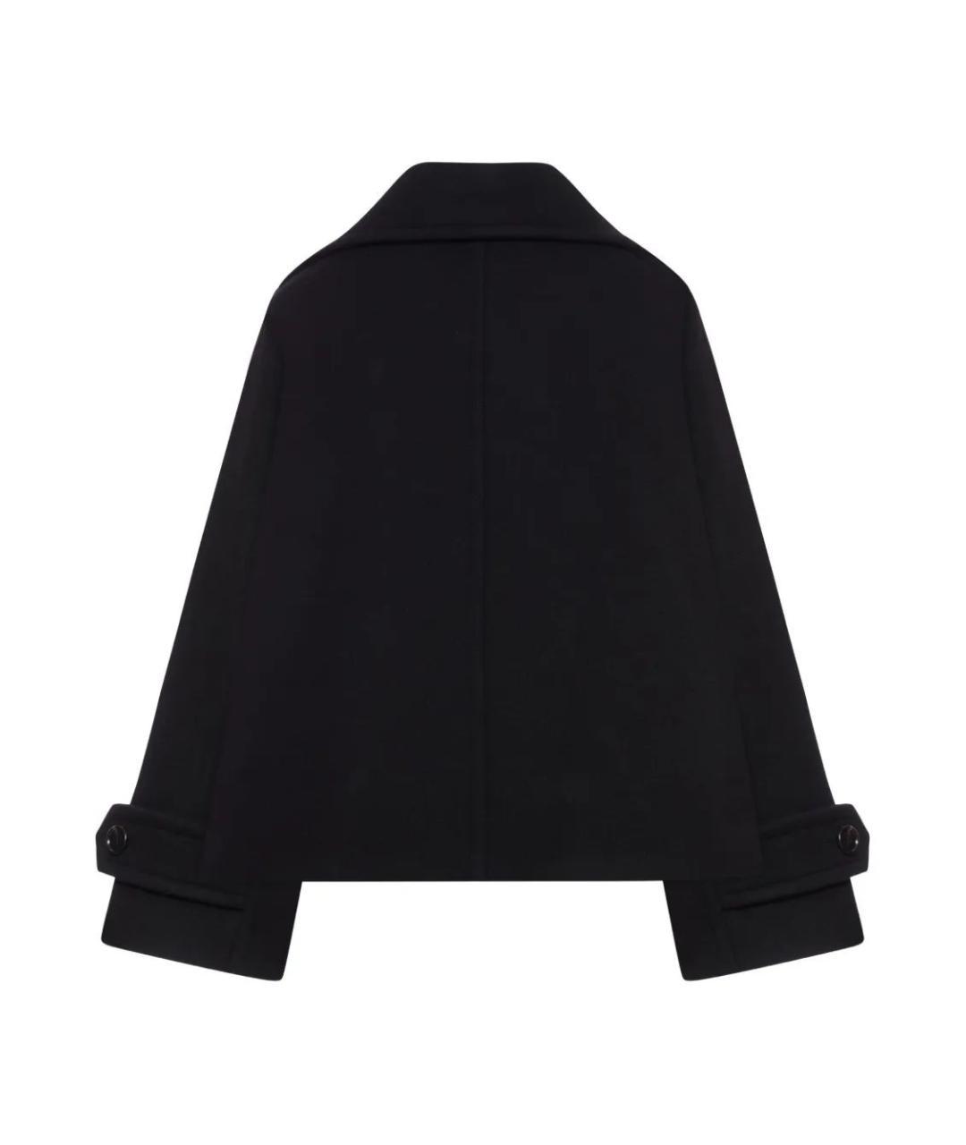 CHLOE Черное шерстяное пальто, фото 2