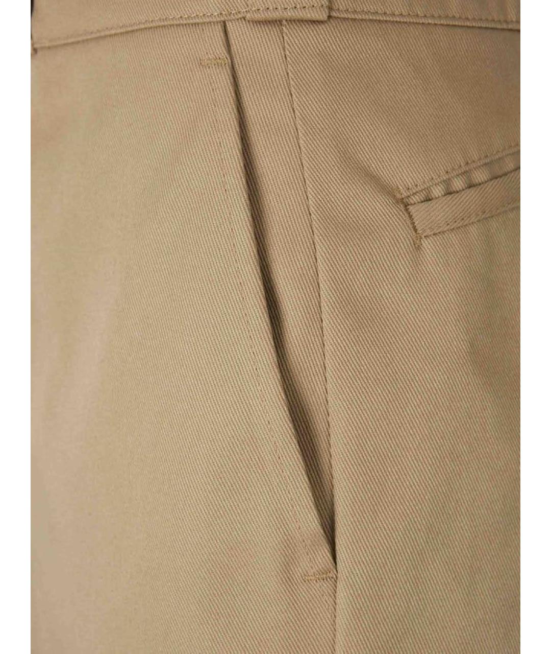 MAISON MARGIELA Бежевая полиэстеровая юбка миди, фото 3